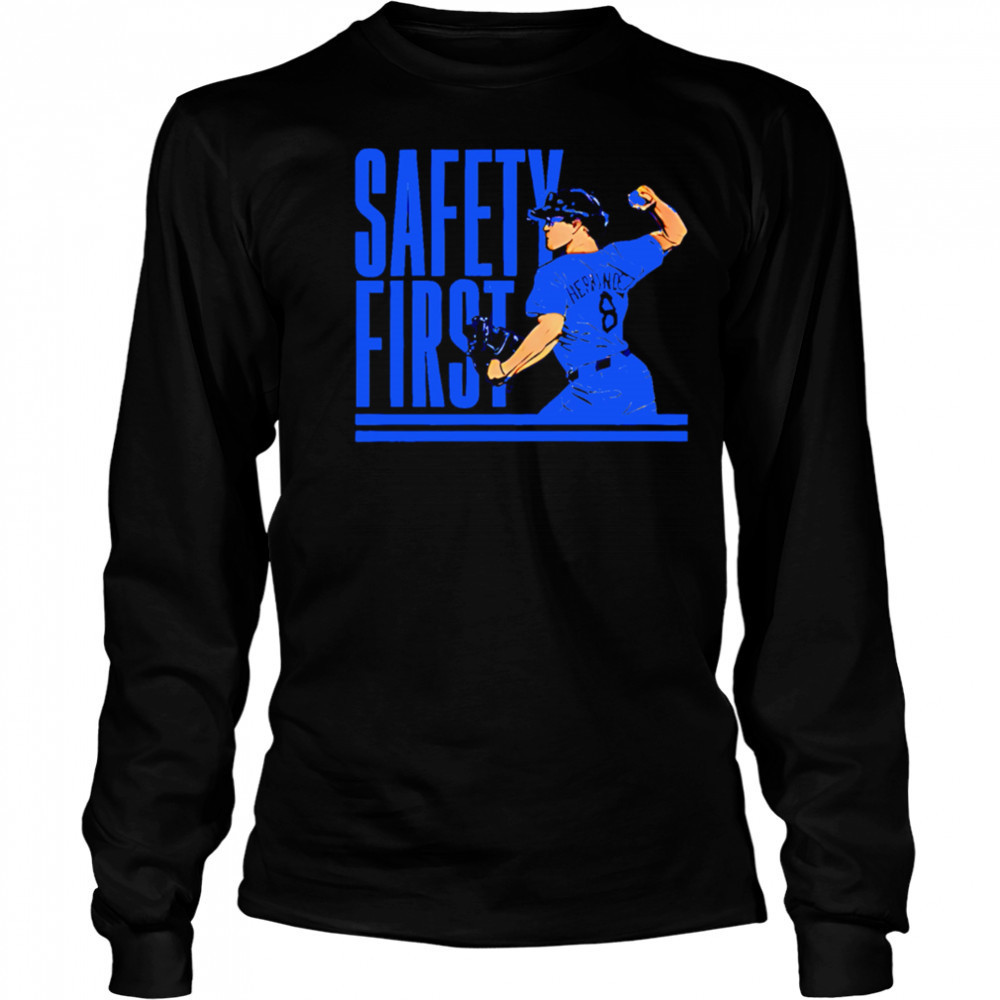 Los Angeles Dodgers Safety First Special Edition shirt Long Sleeved