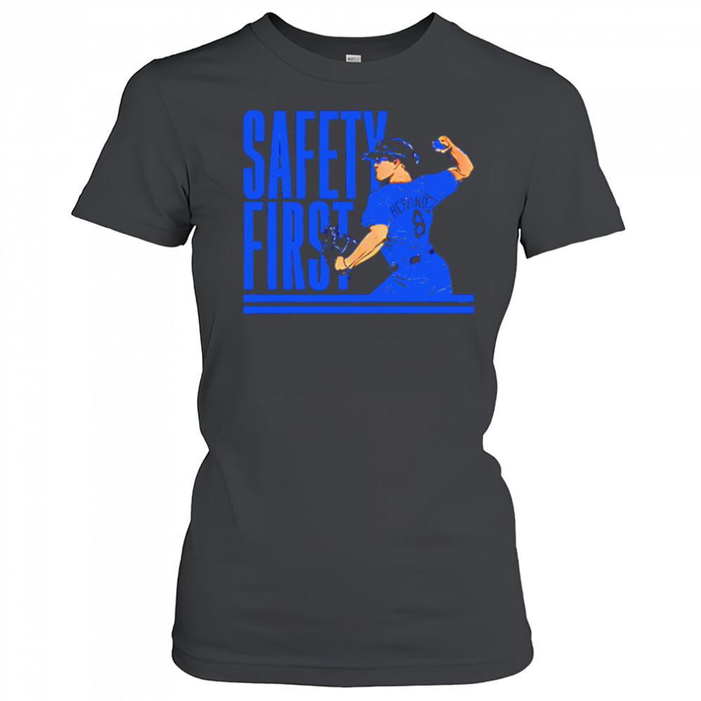 Los Angeles Dodgers Safety First Special Edition shirt Women's T-shirt