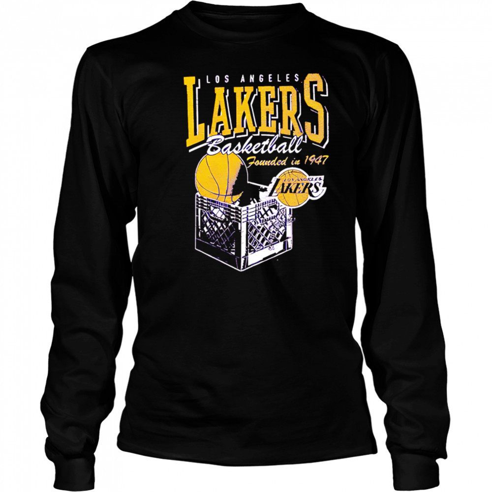Los Angeles Lakers Basketball Founded In 1947 shirt Long Sleeved