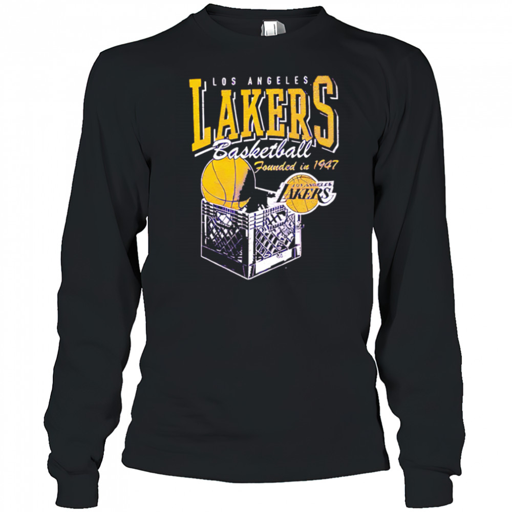 Los Angeles Lakers Basketball Founded In 1947 shirt Long Sleeved