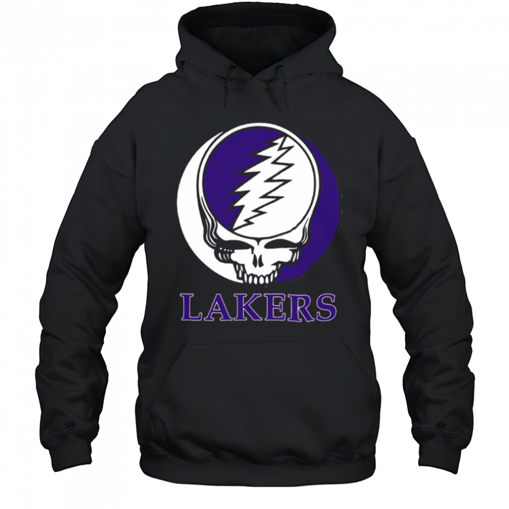 Los Angeles Lakers Grateful Dead logo shirt Hoodie