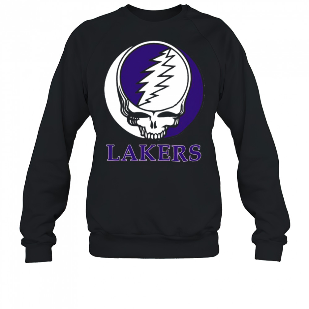 Los Angeles Lakers Grateful Dead logo shirt Sweatshirt