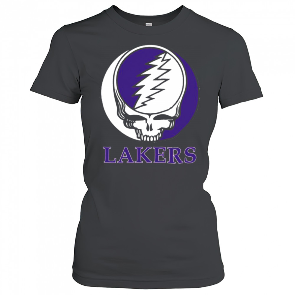 Los Angeles Lakers Grateful Dead logo shirt Women's T-shirt