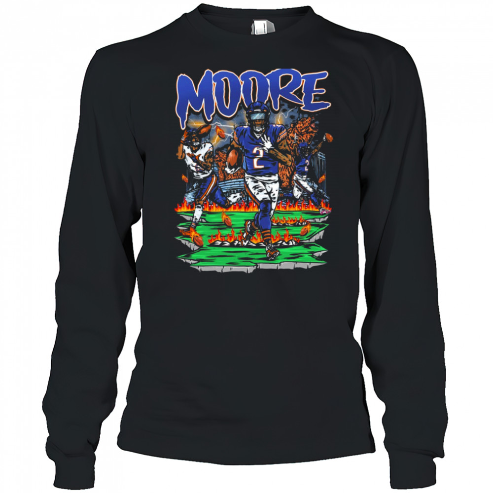 Matt Moore Detroit Tigers NFL Planet Euphoria Art 2025 t-shirt Long Sleeved