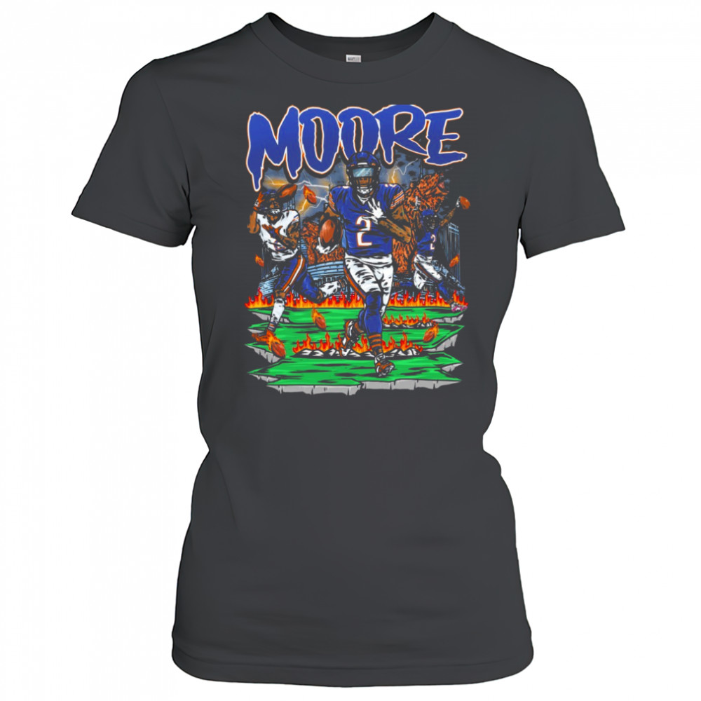 Matt Moore Detroit Tigers NFL Planet Euphoria Art 2025 t-shirt Women's T-shirt