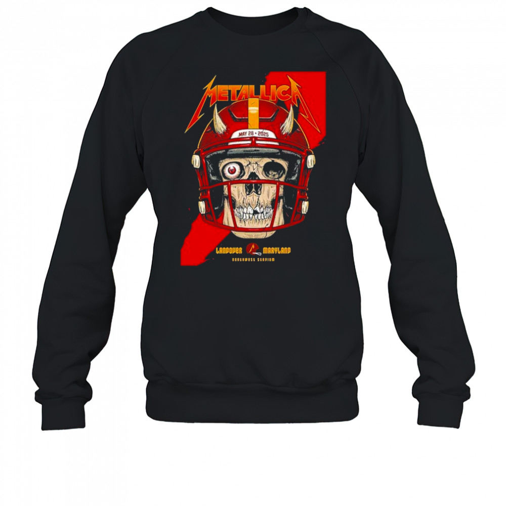 Metallica M72 Landover Pop Up Shop At Northwest Stadium In Washington DC United States On May 28 2025 shirt Sweatshirt