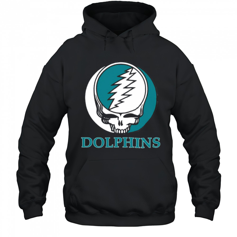 Miami Dolphins Grateful Dead logo shirt Hoodie