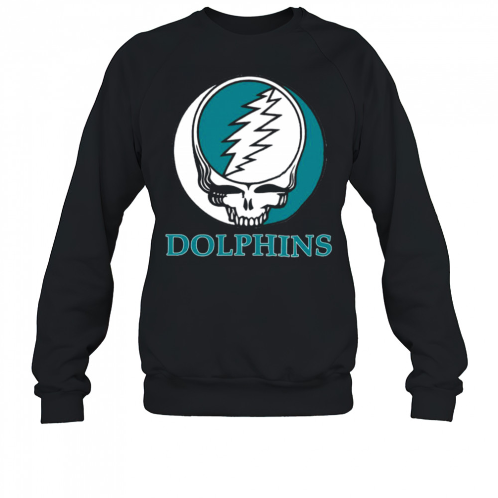 Miami Dolphins Grateful Dead logo shirt Sweatshirt