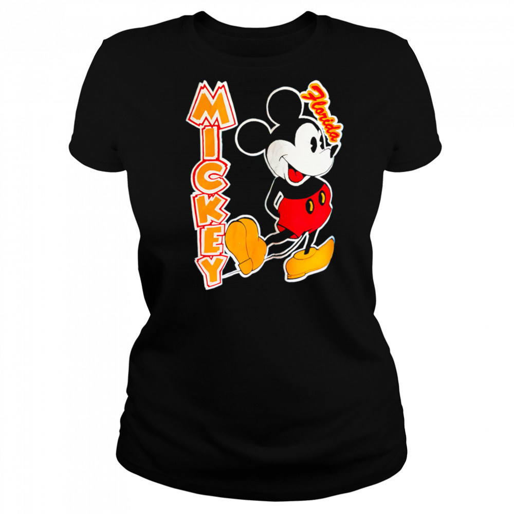 Mickey Florida funny cartoon shirt Women's T-shirt