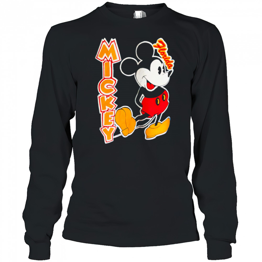Mickey Florida funny cartoon shirt Long Sleeved
