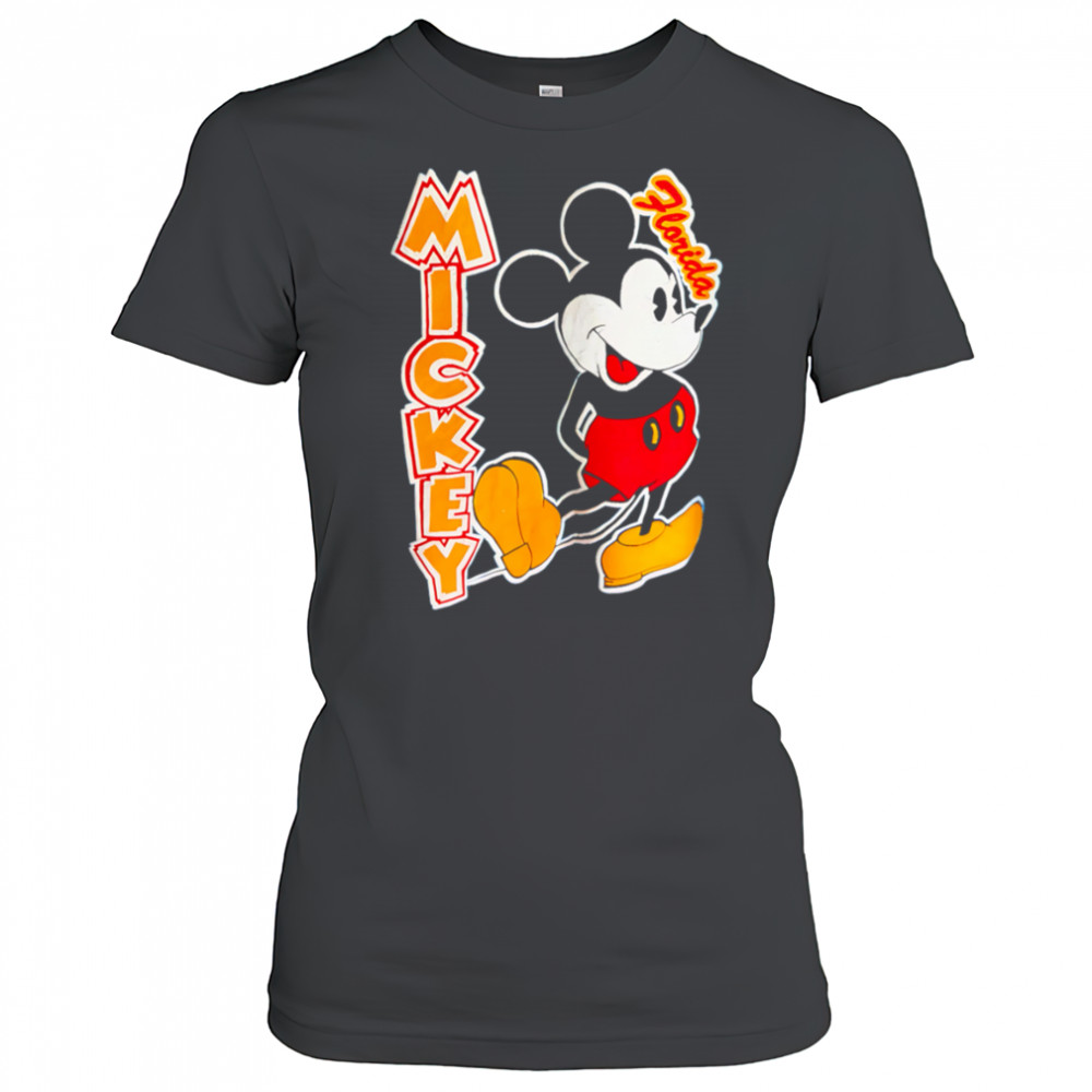 Mickey Florida funny cartoon shirt Women's T-shirt