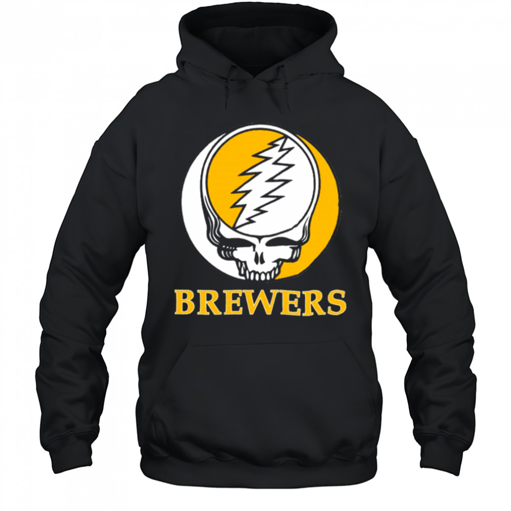 Milwaukee Brewers Grateful Dead logo shirt Hoodie