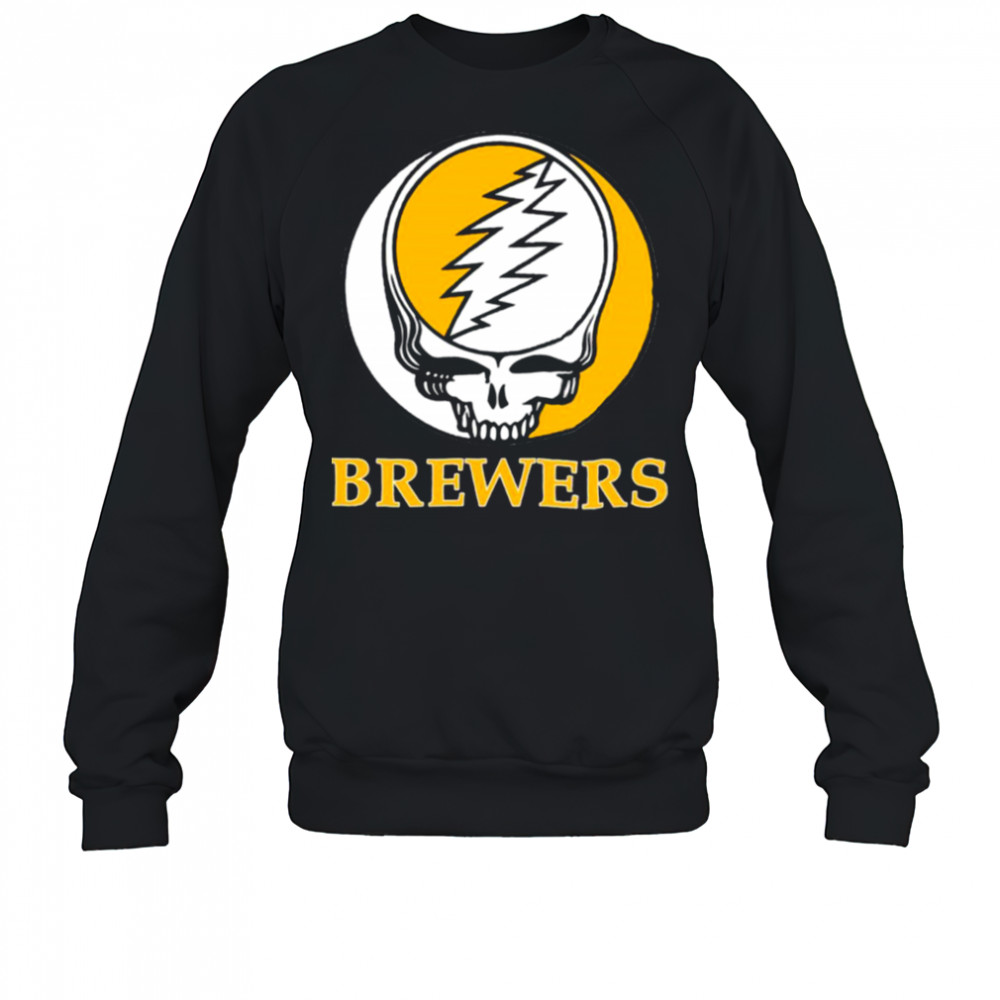 Milwaukee Brewers Grateful Dead logo shirt Sweatshirt