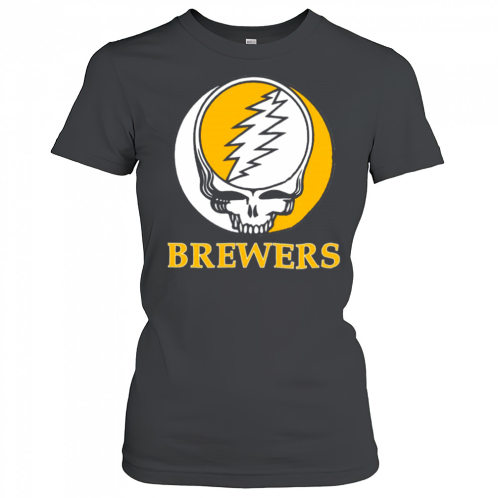 Milwaukee Brewers Grateful Dead logo shirt Women's T-shirt