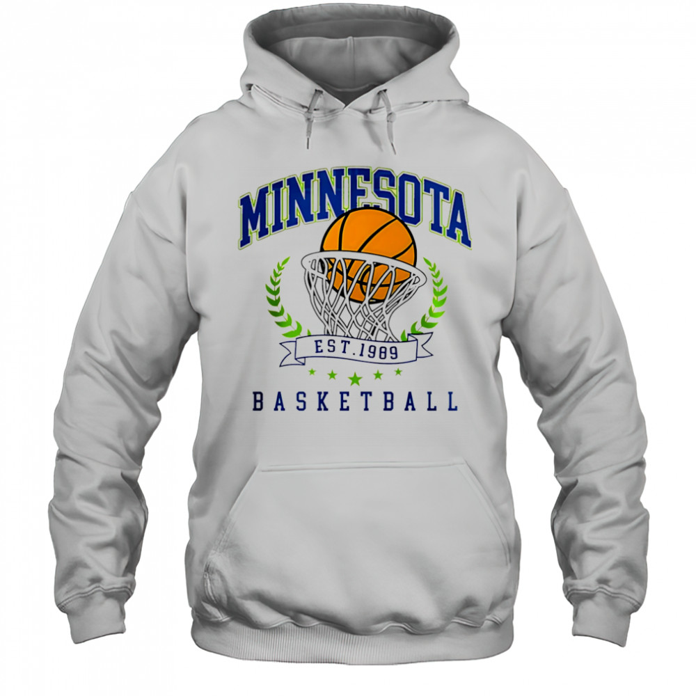 Minnesota Basketball Vintage Style shirt Hoodie