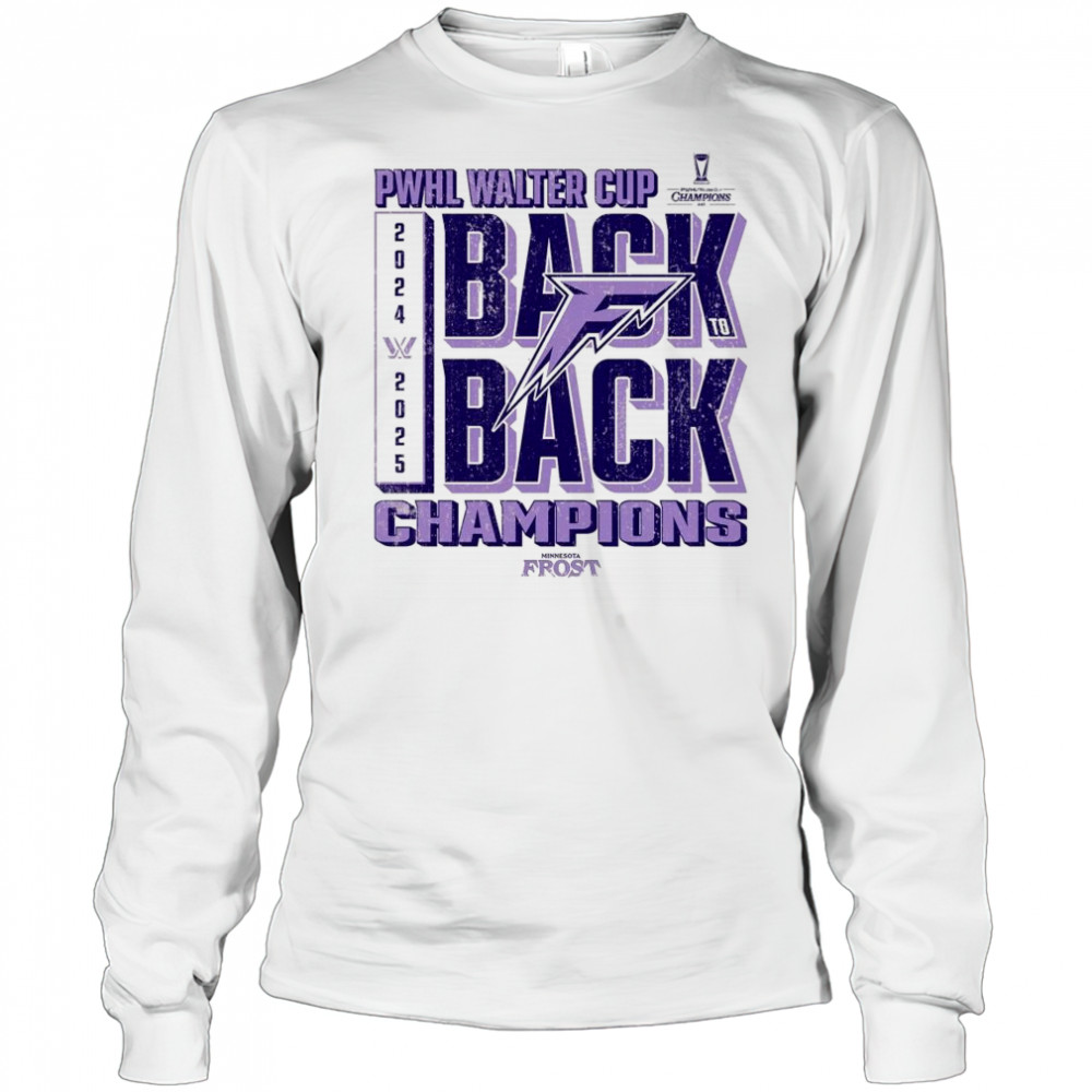 Minnesota Frost Stadium Essentials Championship Shake It 25 Urban Shirt Long Sleeved