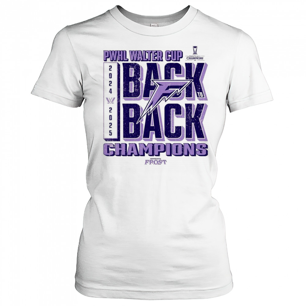 Minnesota Frost Stadium Essentials Championship Shake It 25 Urban Shirt Women's T-shirt