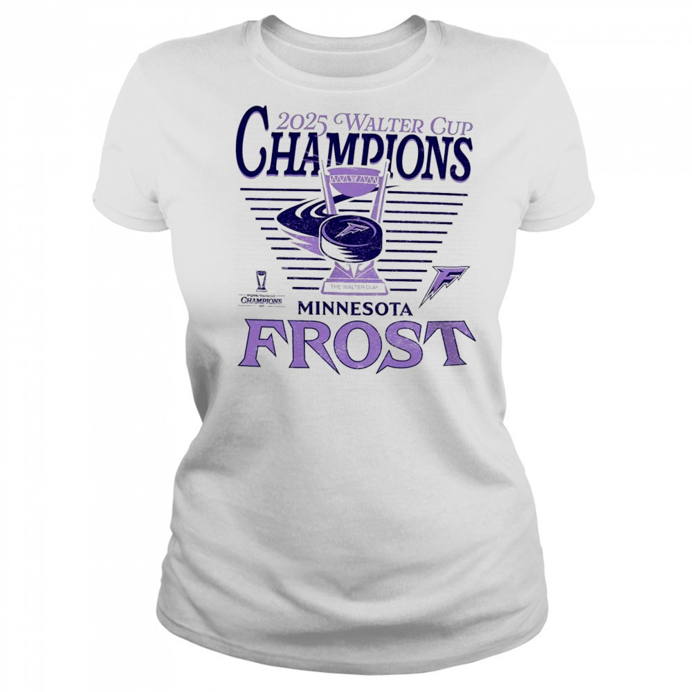 Minnesota Frost Stadium Essentials Championship Upwards 25 Crew Shirt Women's T-shirt
