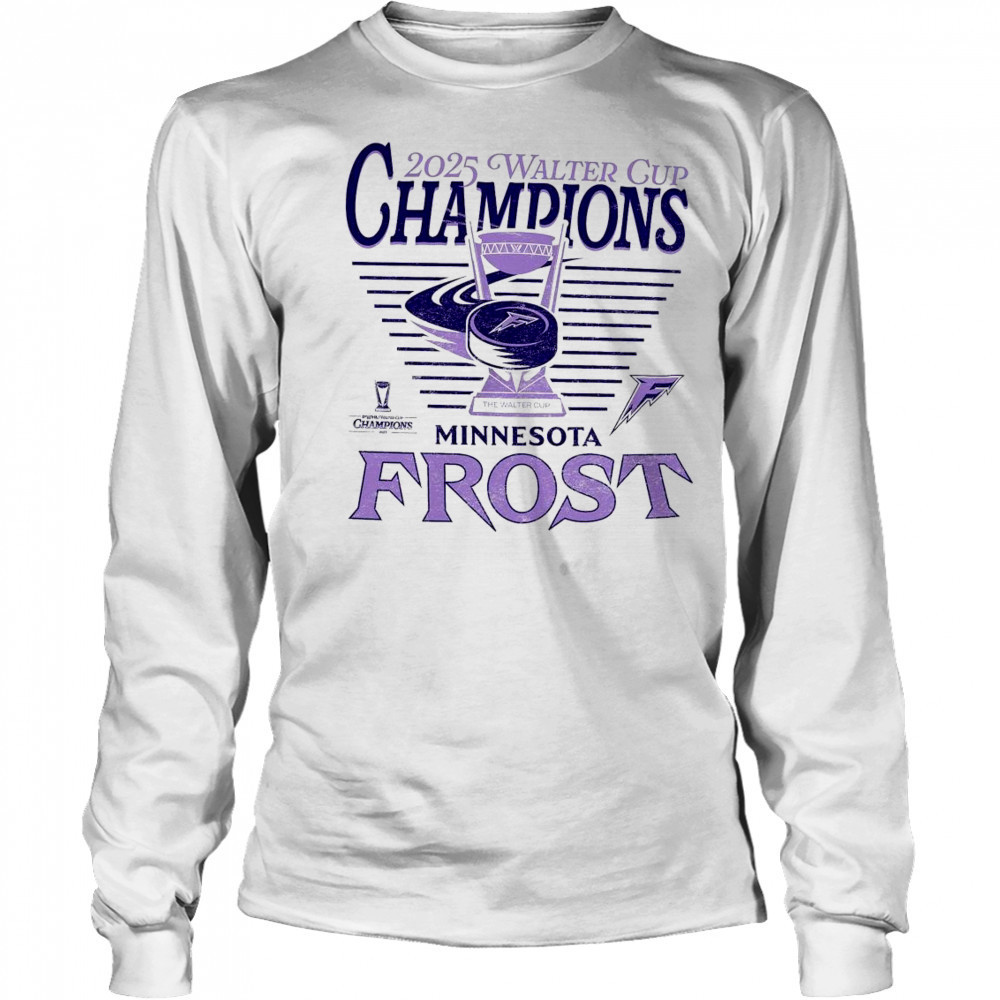 Minnesota Frost Stadium Essentials Championship Upwards 25 Crew Shirt Long Sleeved