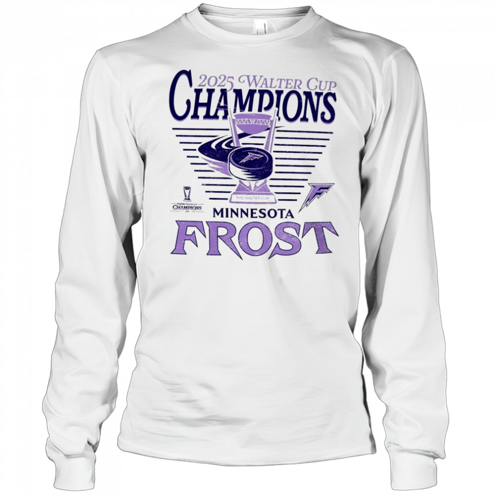 Minnesota Frost Stadium Essentials Championship Upwards 25 Crew Shirt Long Sleeved