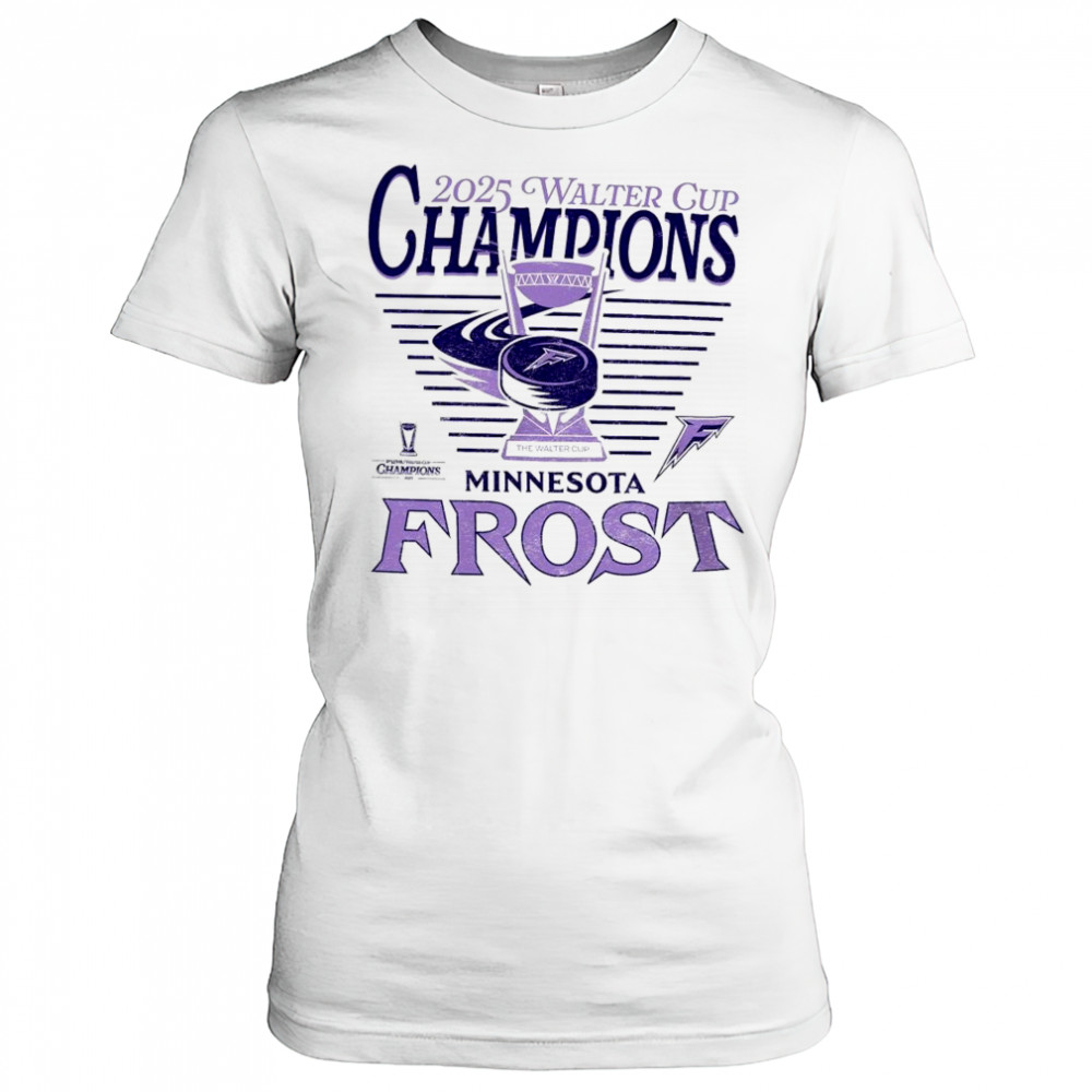 Minnesota Frost Stadium Essentials Championship Upwards 25 Crew Shirt Women's T-shirt