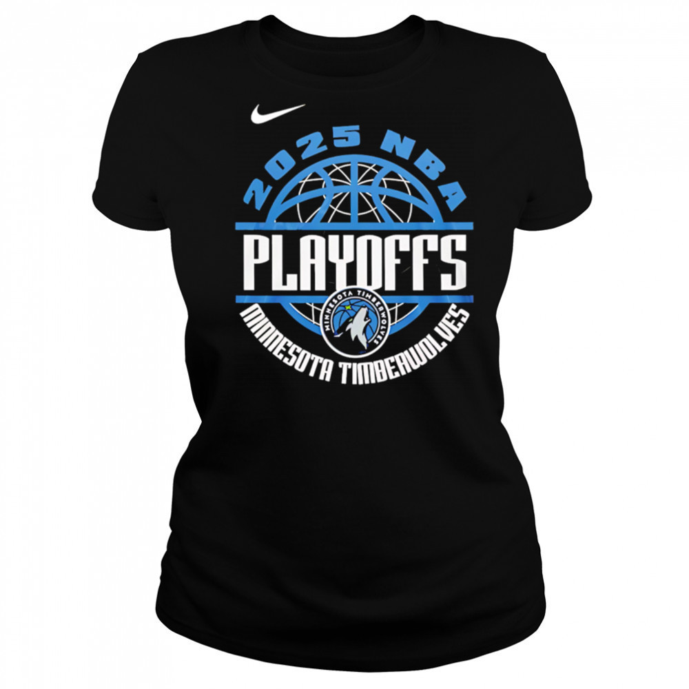 Minnesota Timberwolves NBA Playoffs Fight Together Win Forever 2025 shirt Women's T-shirt