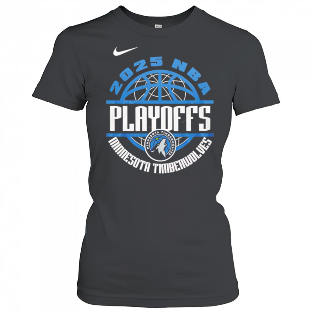 Minnesota Timberwolves NBA Playoffs Fight Together Win Forever 2025 shirt Women's T-shirt