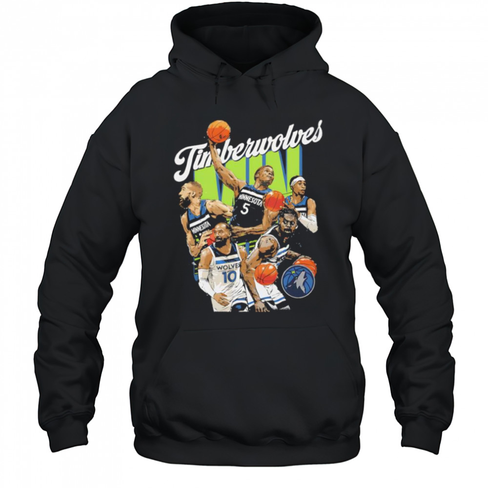 Minnesota Timberwolves Starting 5 shirt Hoodie