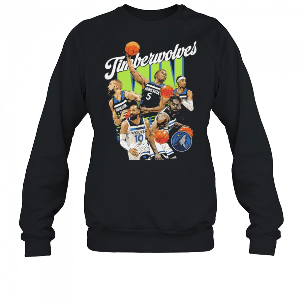 Minnesota Timberwolves Starting 5 shirt Sweatshirt