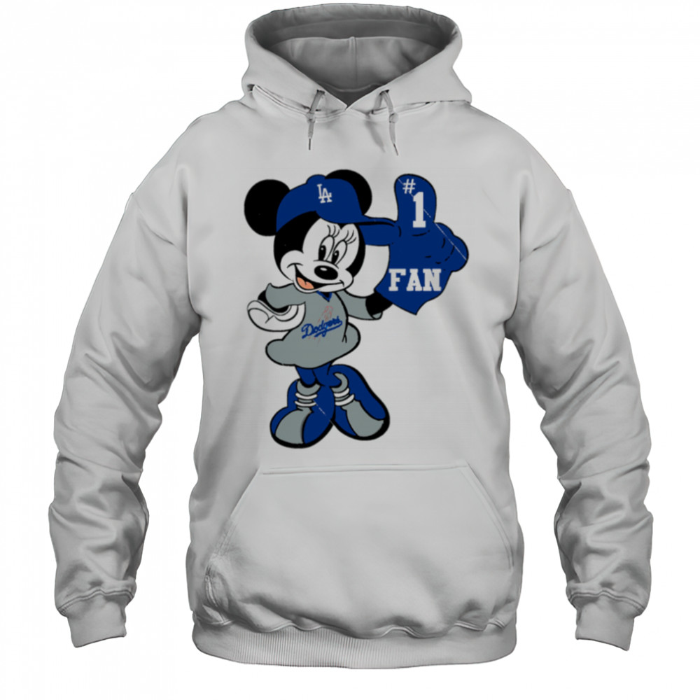 Minnie LA Dodgers Minnie Mouse Dodgers Fan Baseball shirt Hoodie