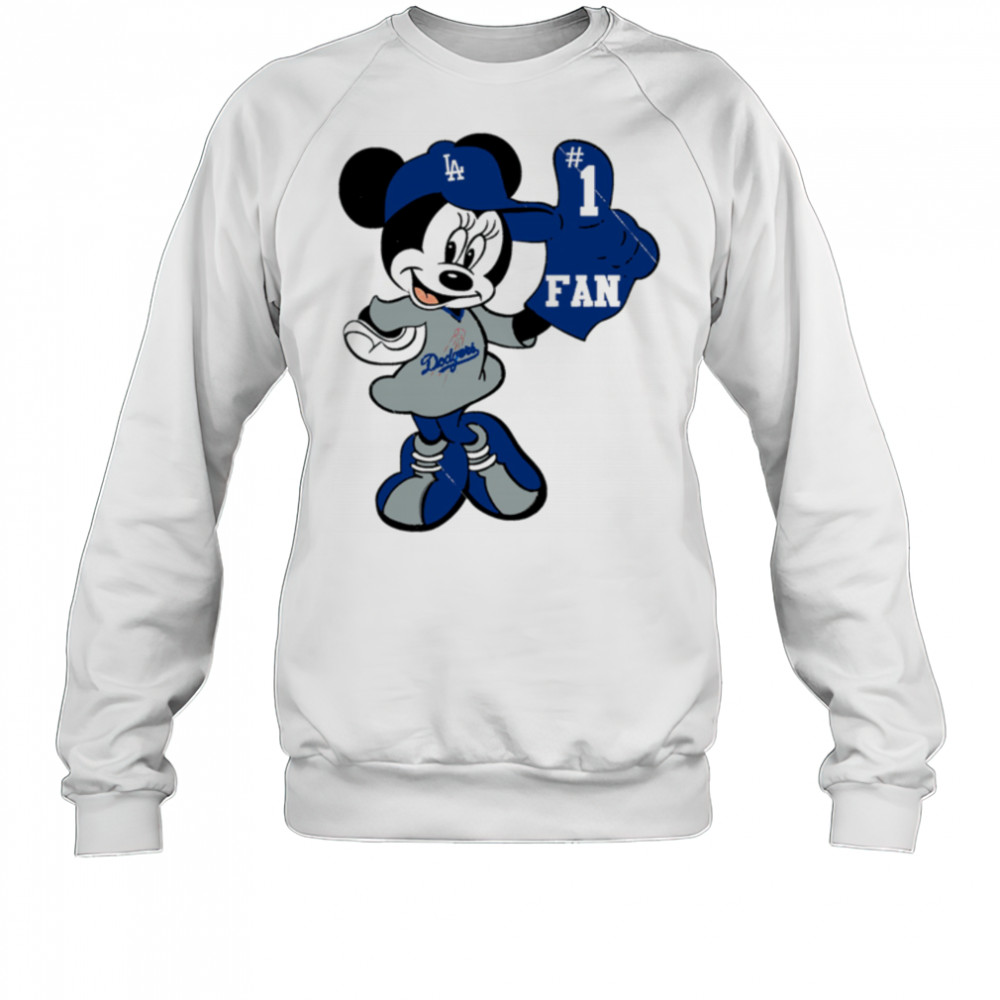 Minnie LA Dodgers Minnie Mouse Dodgers Fan Baseball shirt Sweatshirt