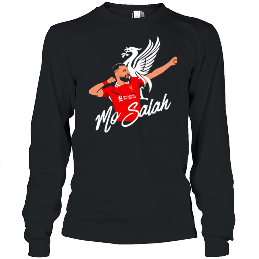 Mohamed Salah Liverpool F.C gamebird shirt Long Sleeved
