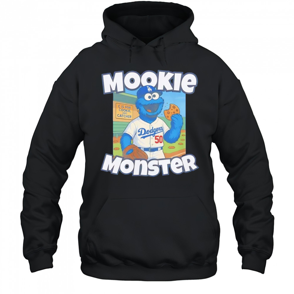Mookie Monster Los Angeles Dodgers shirt Hoodie