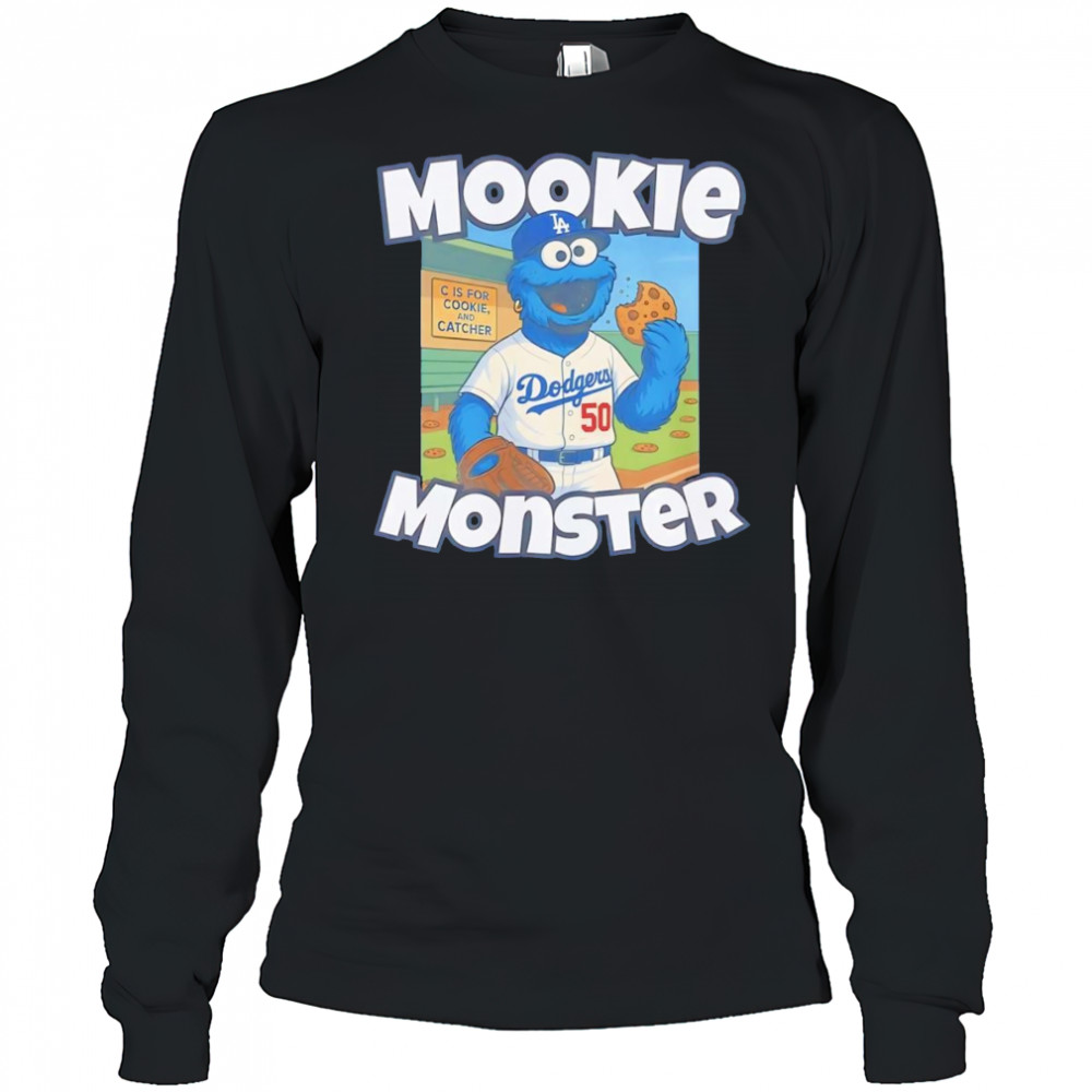 Mookie Monster Los Angeles Dodgers shirt Long Sleeved