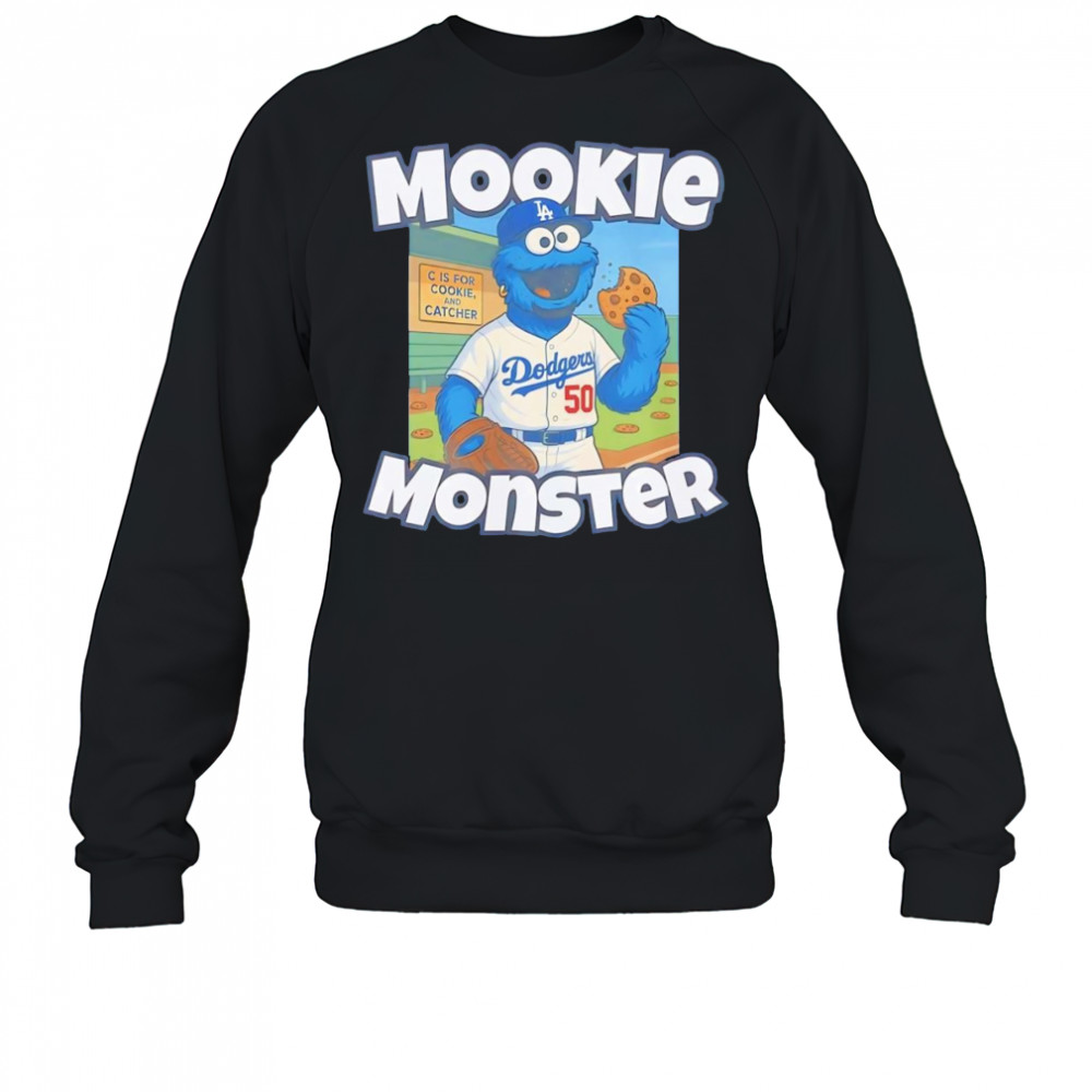Mookie Monster Los Angeles Dodgers shirt Sweatshirt