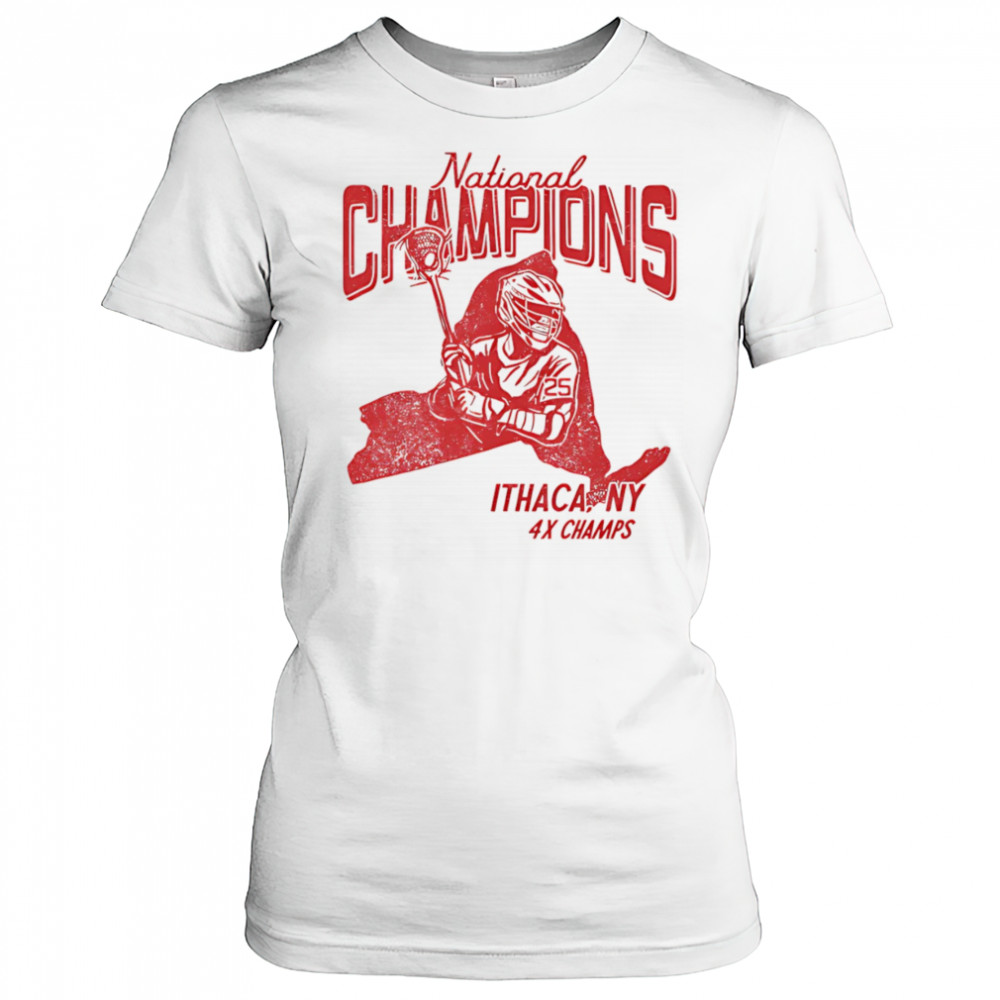 National Champions Ithaca NY 4x Champs shirt Women's T-shirt