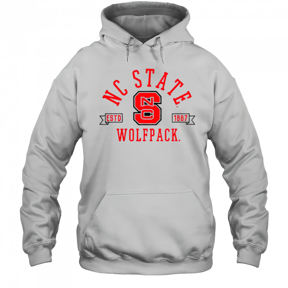 NC State Estd 1887 Wolfpack T-Shirt Hoodie