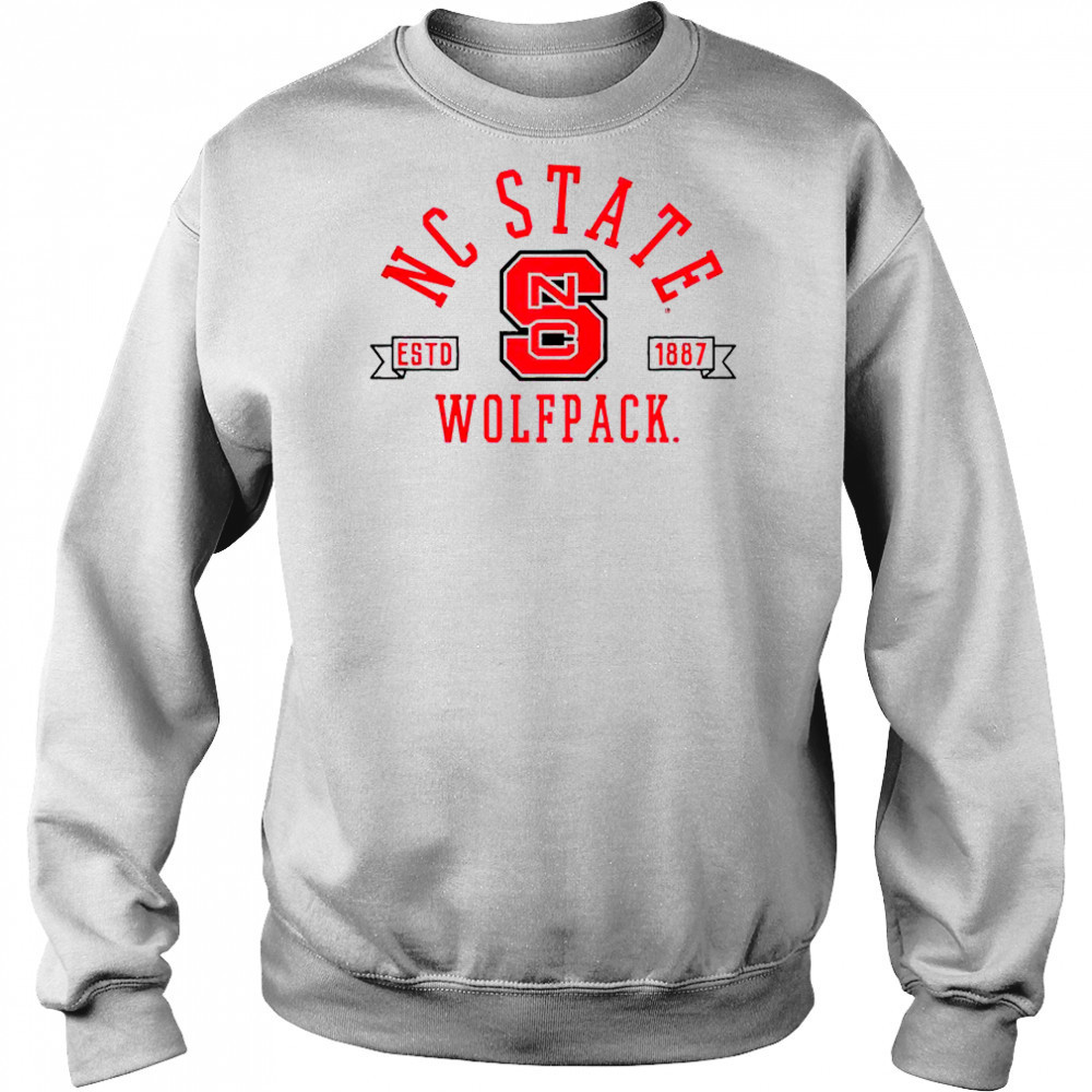 NC State Estd 1887 Wolfpack T-Shirt Hoodie