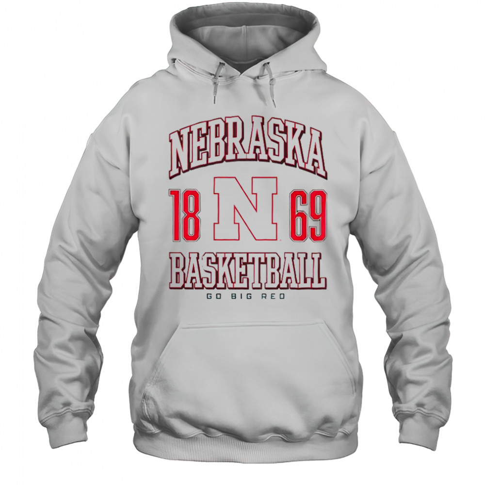 Nebraska Cornhuskers Basketball T-Shirt Hoodie