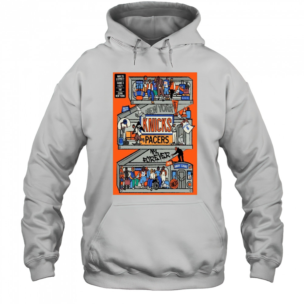 New York Knick New Game Day Series 2025 ECF Campaign NBA Shirt Hoodie