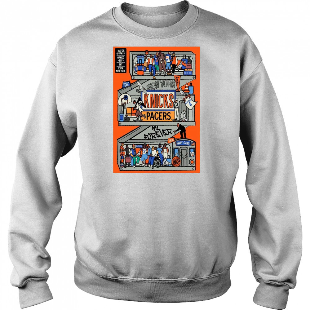 New York Knick New Game Day Series 2025 ECF Campaign NBA Shirt Hoodie
