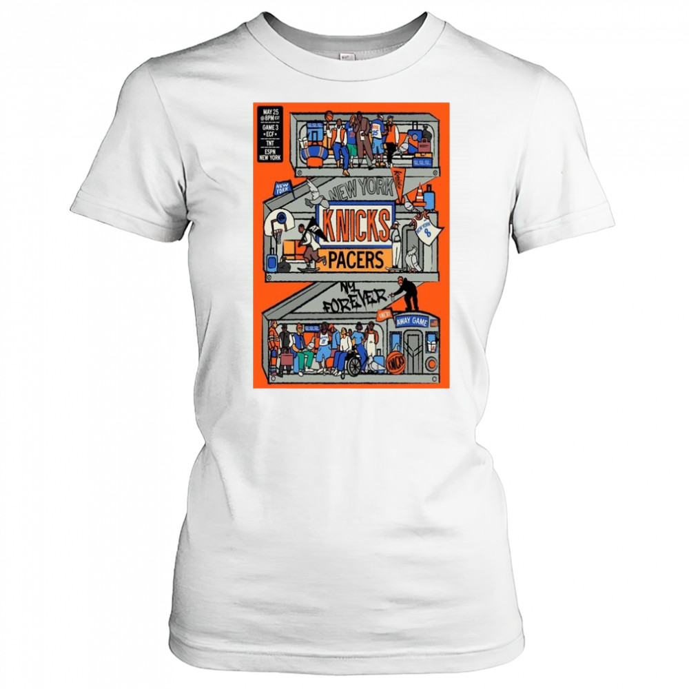 New York Knick New Game Day Series 2025 ECF Campaign NBA Shirt Women's T-shirt