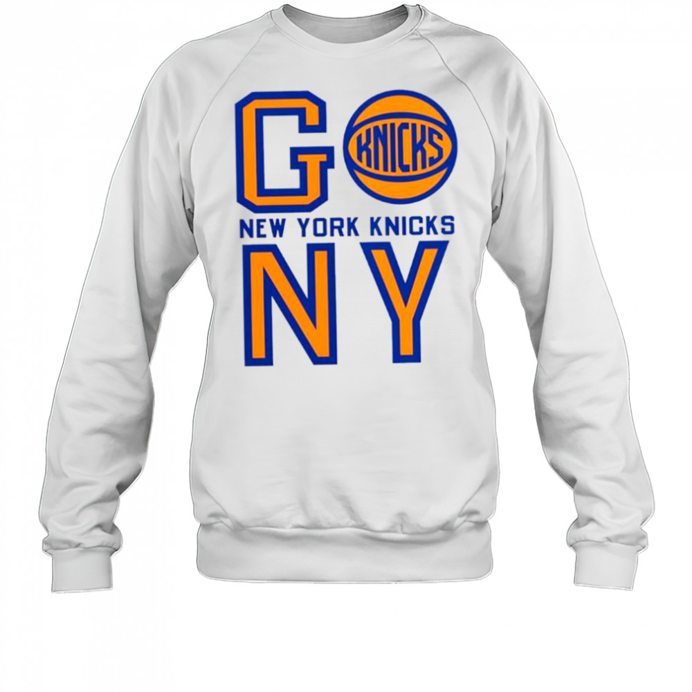 New York Knicks basketball go NY logo T shirt Sweatshirt