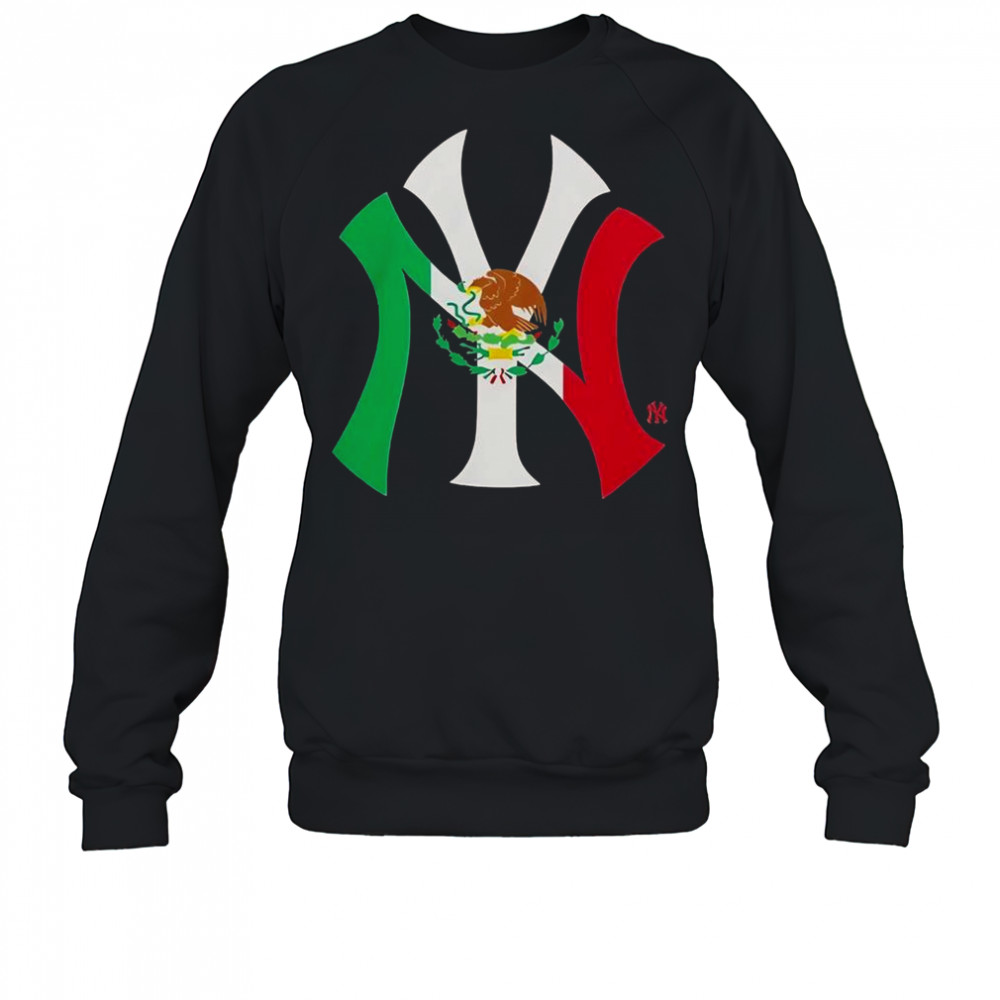 New York Yankees Mexican Flag Logo T-Shirt Sweatshirt