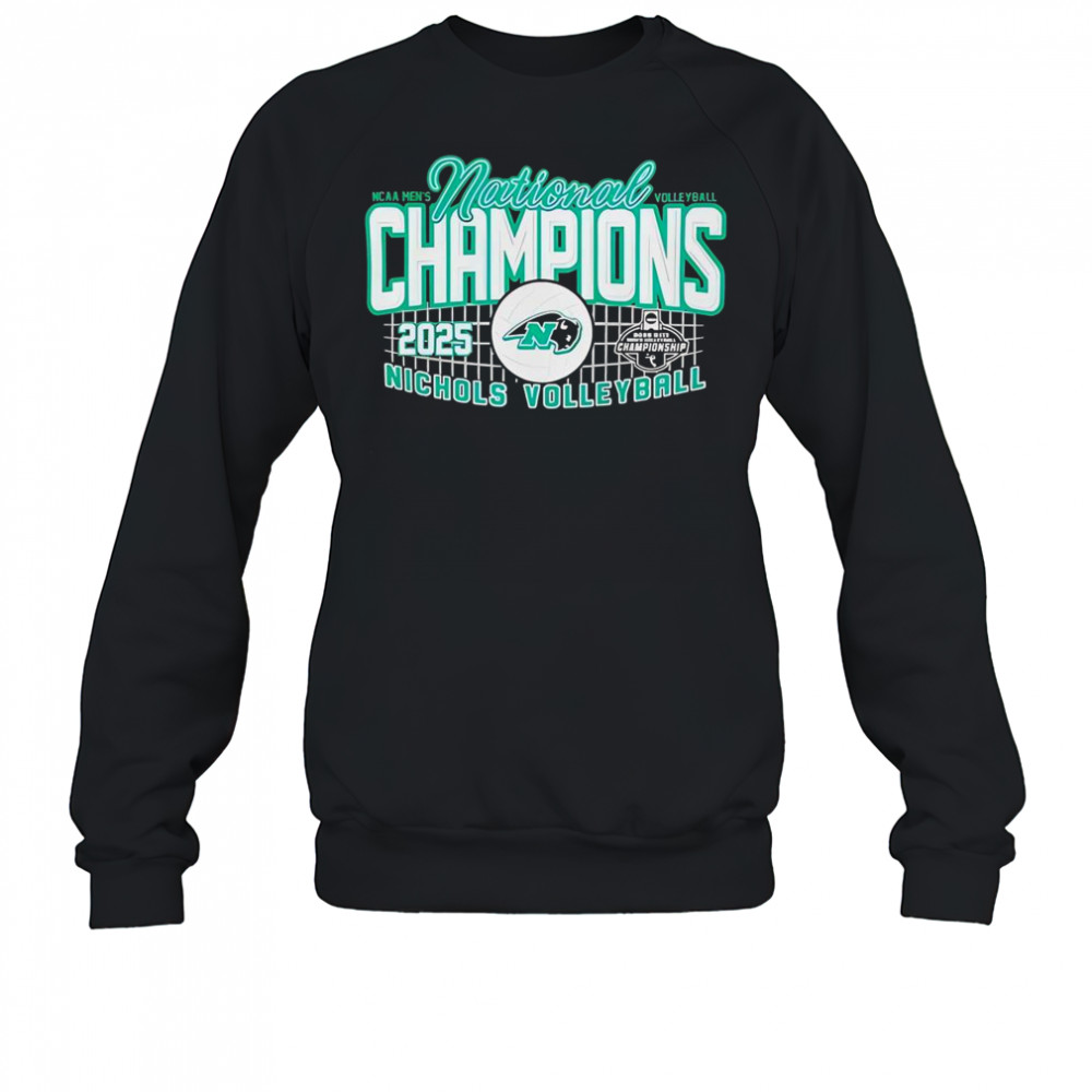 Nichols 2025 NCAA Men’s Volleyball National Champions T-Shirt Sweatshirt