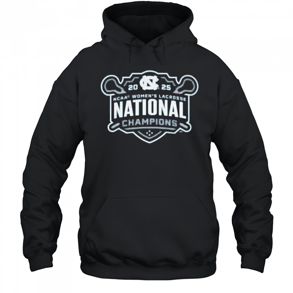North Carolina Tar Heels 2025 NCAA Women’s Lacrosse National Champions Inside Carolina t-shirt Hoodie