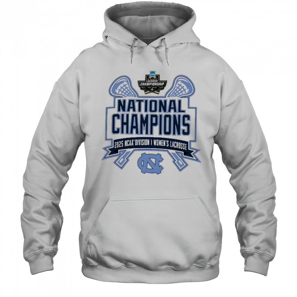 North Carolina Tar Heels 2025 NCAA Women’s Lacrosse National Champions Jersey Shirt Hoodie