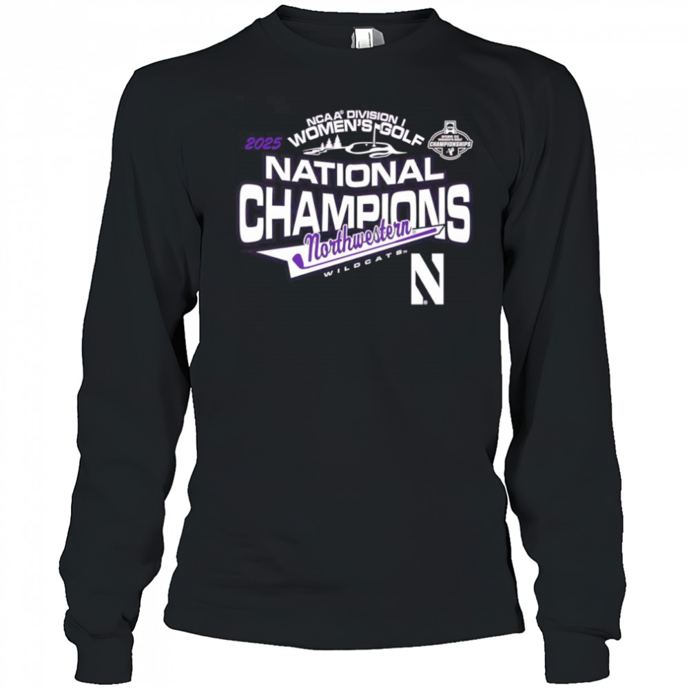 Northwestern Wildcats Women’s Golf National Championship shirt Long Sleeved