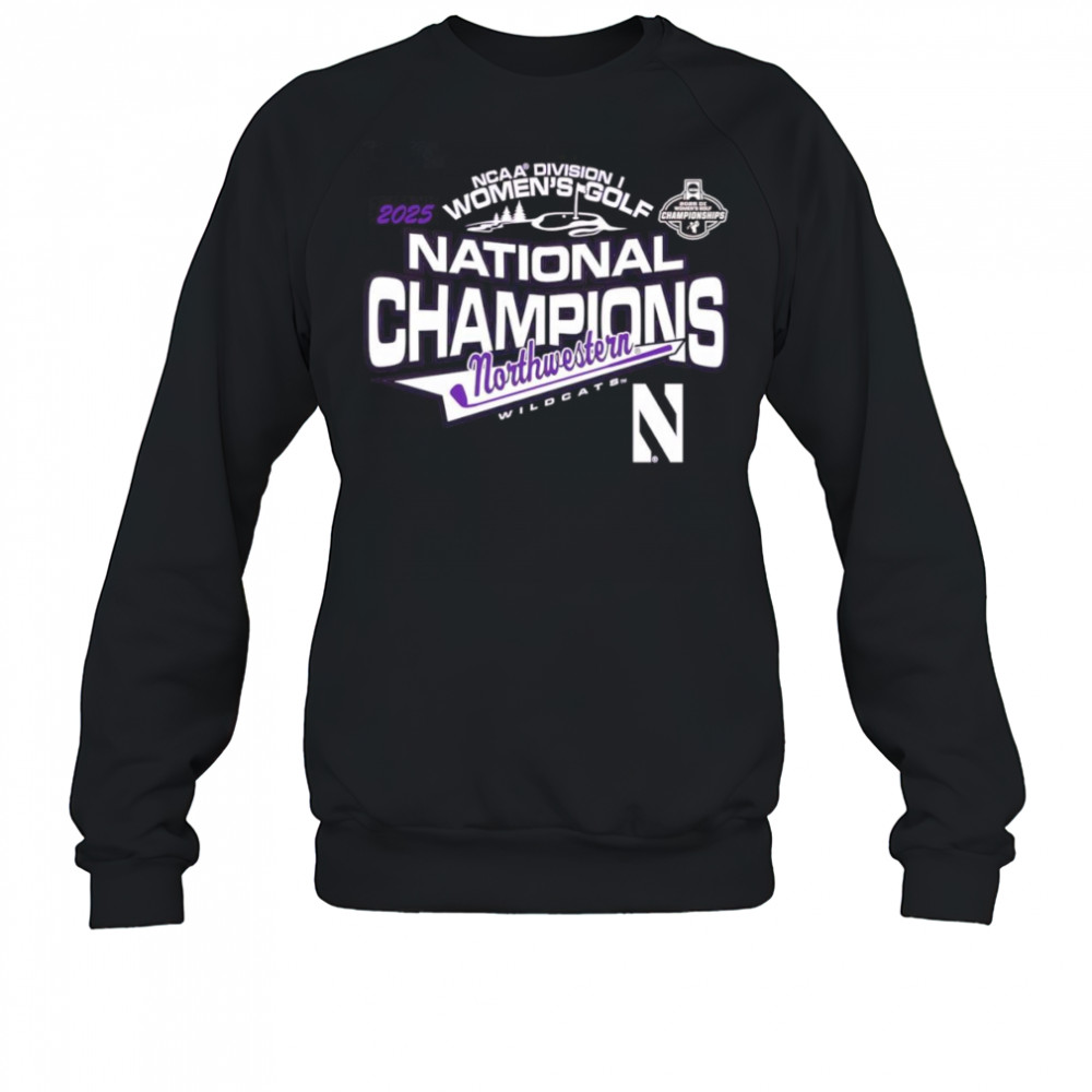 Northwestern Wildcats Women’s Golf National Championship shirt Sweatshirt