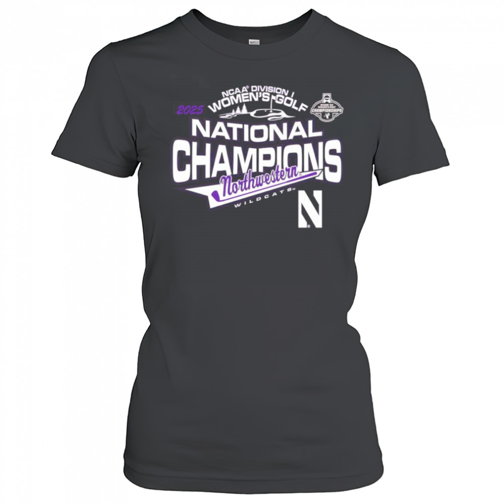 Northwestern Wildcats Women’s Golf National Championship shirt Women's T-shirt